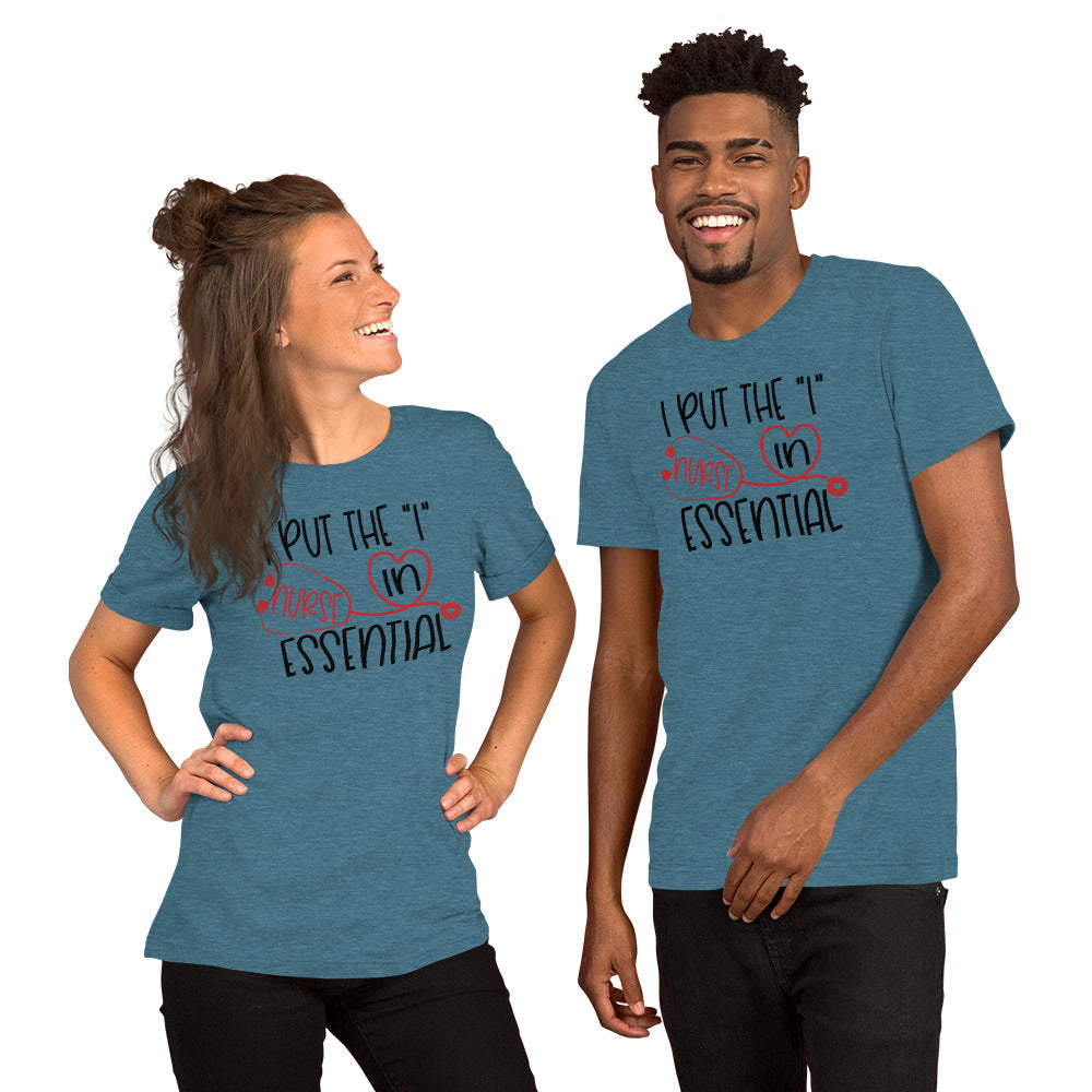 I put I in essential - Short-Sleeve Unisex T-Shirt