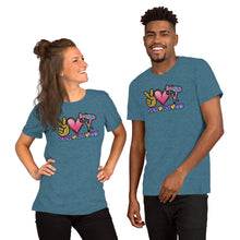 Load image into Gallery viewer, Peace Love Hair - Short-Sleeve Unisex T-Shirt
