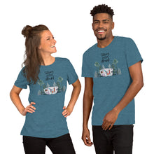 Load image into Gallery viewer, Don&#39;t Take Camping Advice from me you&#39;ll just end up drunk - Transparent - Short-Sleeve Unisex T-Shirt
