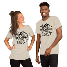 Load image into Gallery viewer, Not all who wander are lost Short-Sleeve Unisex T-Shirt
