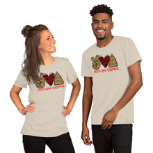 Load image into Gallery viewer, Peace Love Christmas 7 - Short-Sleeve Unisex T-Shirt
