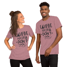 Load image into Gallery viewer, Camping Hair Don&#39;t Care Short-Sleeve Unisex T-Shirt
