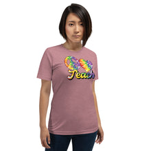 Load image into Gallery viewer, Teach - Teacher - Heart - Peace Short-Sleeve Unisex T-Shirt
