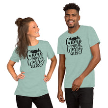 Load image into Gallery viewer, Camp more worry less 2 Short-Sleeve Unisex T-Shirt
