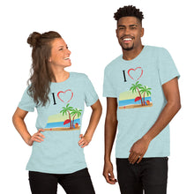 Load image into Gallery viewer, I Heart the Beach Short-Sleeve Unisex T-Shirt
