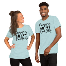 Load image into Gallery viewer, Campfires &amp; Cocktails Short-Sleeve Unisex T-Shirt
