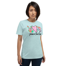 Load image into Gallery viewer, Hair -  Peace - Love - Hair  Short-Sleeve Unisex T-Shirt
