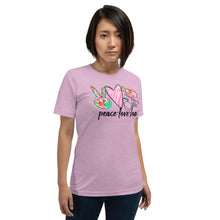 Load image into Gallery viewer, Hair -  Peace - Love - Hair  Short-Sleeve Unisex T-Shirt
