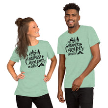 Load image into Gallery viewer, Happiest Camper on Earth Short-Sleeve Unisex T-Shirt
