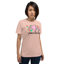 Load image into Gallery viewer, Hair -  Peace - Love - Hair  Short-Sleeve Unisex T-Shirt

