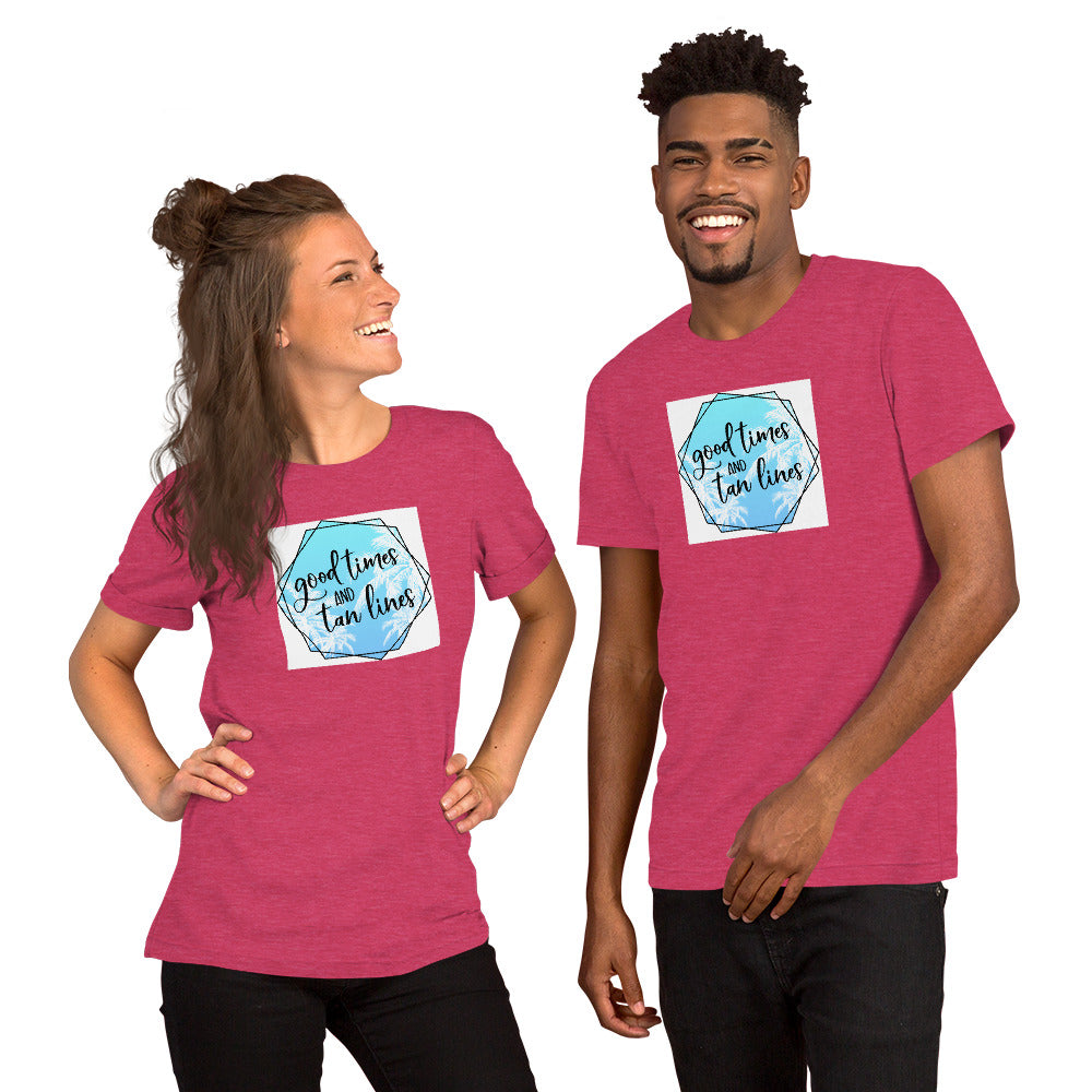 Good Times And Tan Lines - Short-Sleeve Unisex T-Shirt