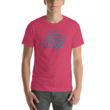 Load image into Gallery viewer, Stay Home And Craft - Aqua - Glitter - Short-Sleeve Unisex T-Shirt
