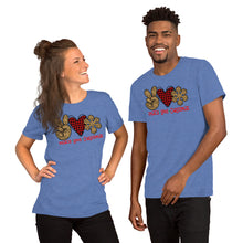 Load image into Gallery viewer, Peace Love Christmas 5 - Short-Sleeve Unisex T-Shirt
