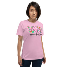 Load image into Gallery viewer, Hair -  Peace - Love - Hair  Short-Sleeve Unisex T-Shirt
