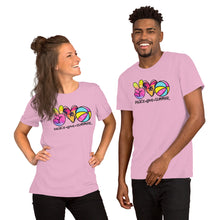 Load image into Gallery viewer, Peace Love Summer 5 - Short-Sleeve Unisex T-Shirt
