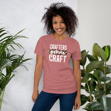 Load image into Gallery viewer, Crafters Gonna Craft - wht - Short-Sleeve Unisex T-Shirt
