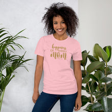 Load image into Gallery viewer, HAPPINESS IS BEING A MOM - Short-Sleeve Unisex T-Shirt
