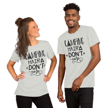 Load image into Gallery viewer, Camping Hair Don&#39;t Care Short-Sleeve Unisex T-Shirt
