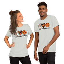 Load image into Gallery viewer, Peace Love Basketball - Short-Sleeve Unisex T-Shirt
