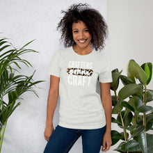 Load image into Gallery viewer, Crafters Gonna Craft - wht - Short-Sleeve Unisex T-Shirt
