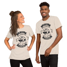 Load image into Gallery viewer, The best memories are made camping Short-Sleeve Unisex T-Shirt
