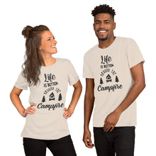 Load image into Gallery viewer, Life is better around the campfire 2 Short-Sleeve Unisex T-Shirt
