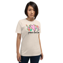 Load image into Gallery viewer, Hair -  Peace - Love - Hair  Short-Sleeve Unisex T-Shirt
