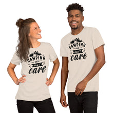 Load image into Gallery viewer, Camping hair don&#39;t care - Short-Sleeve Unisex T-Shirt
