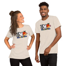 Load image into Gallery viewer, Peace Love Teach - Short-Sleeve Unisex T-Shirt
