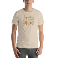 Load image into Gallery viewer, HAPPINESS IS BEING A MOM - Short-Sleeve Unisex T-Shirt
