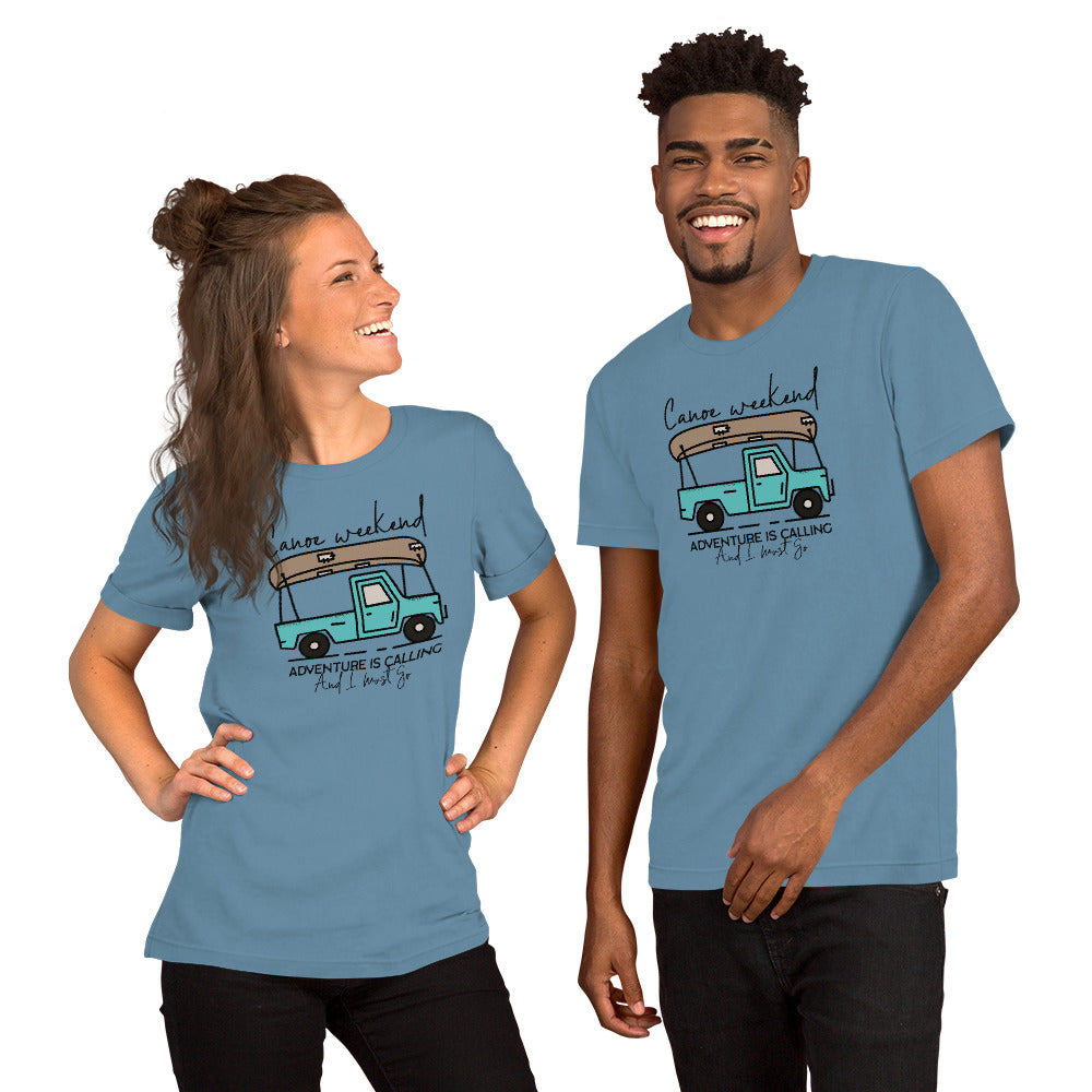 Canoe Weekend - Short-Sleeve Unisex T-Shirt