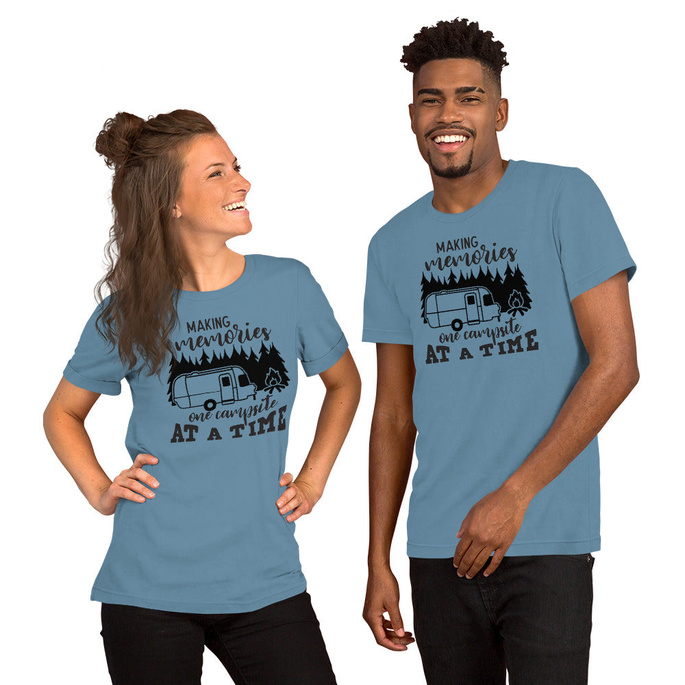 Making memories one campsite at a time Short-Sleeve Unisex T-Shirt