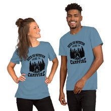 Load image into Gallery viewer, Life is better around the campfire Short-Sleeve Unisex T-Shirt
