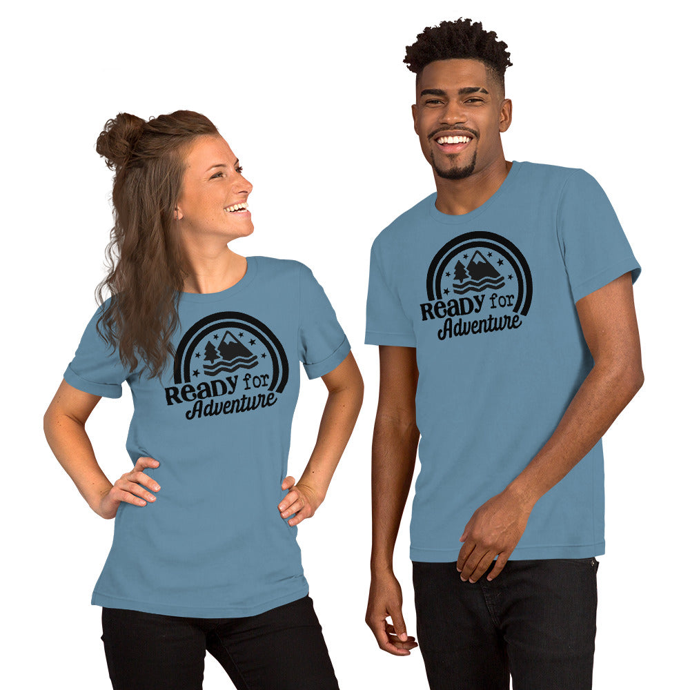 Ready For Adventure Short-Sleeve Unisex T-Shirt