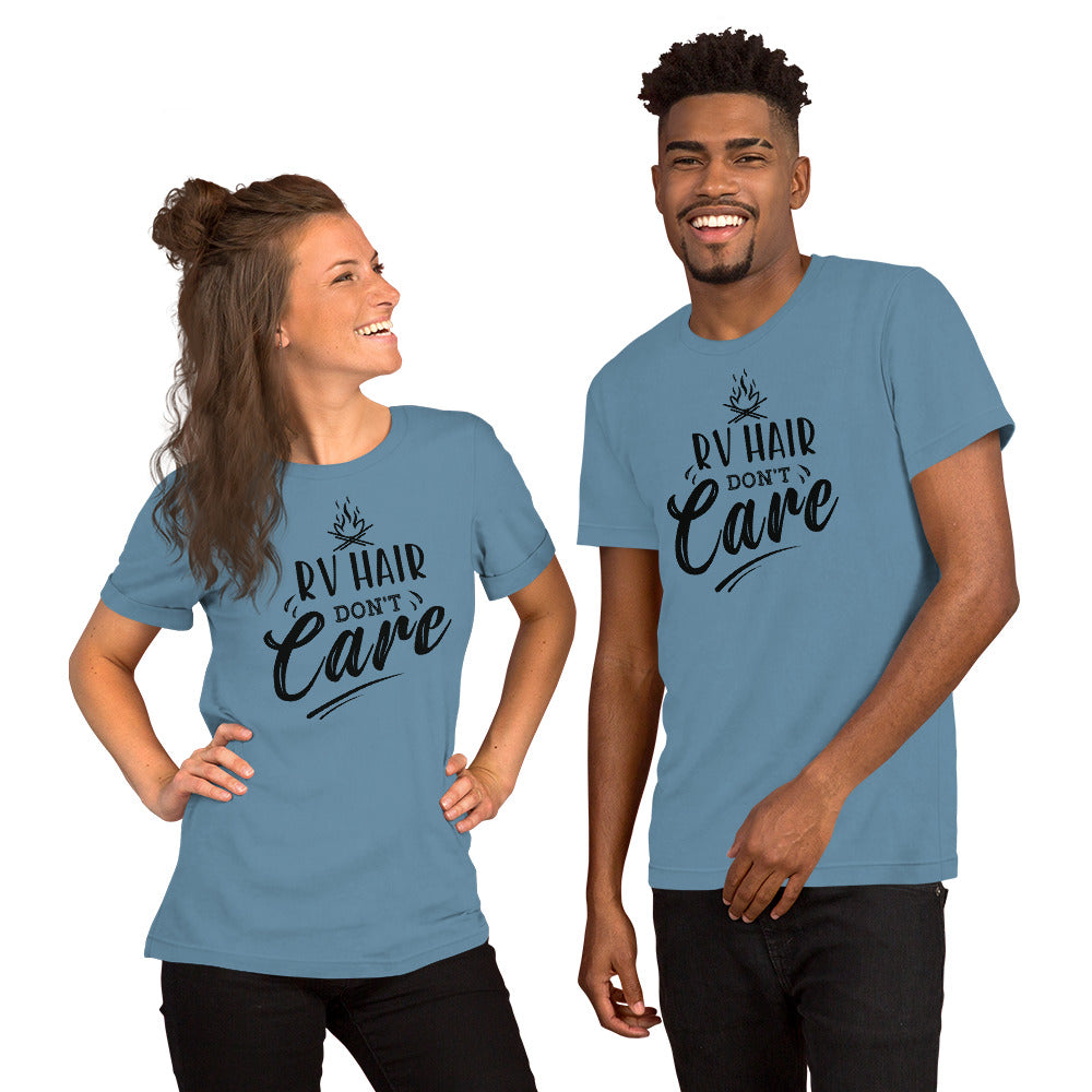 RV Hair Don't Care - Short-Sleeve Unisex T-Shirt