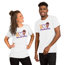 Load image into Gallery viewer, Peace Love Ice Cream - Short-Sleeve Unisex T-Shirt
