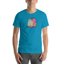 Load image into Gallery viewer, Pumpkin Pink Ribbon - Short-Sleeve Unisex T-Shirt
