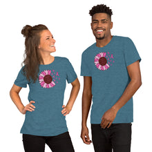 Load image into Gallery viewer, Breast Cancer Sunflower - Short-Sleeve Unisex T-Shirt
