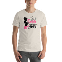 Load image into Gallery viewer, This Girl Fought And Won - Short-Sleeve Unisex T-Shirt
