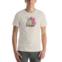 Load image into Gallery viewer, Pumpkin Pink Ribbon - Short-Sleeve Unisex T-Shirt
