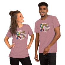 Load image into Gallery viewer, Fight cancer in every color - Short-Sleeve Unisex T-Shirt

