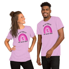 Load image into Gallery viewer, In October I Wear Pink Rainbow - Short-Sleeve Unisex T-Shirt
