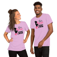 Load image into Gallery viewer, This Girl Fought And Won - Short-Sleeve Unisex T-Shirt
