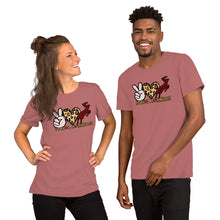 Load image into Gallery viewer, Peace Love Reindeer - Short-Sleeve Unisex T-Shirt
