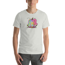 Load image into Gallery viewer, Pumpkin Pink Ribbon - Short-Sleeve Unisex T-Shirt
