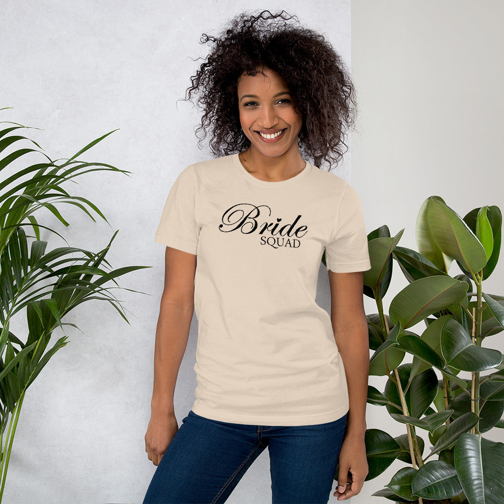 Bride Squad Short-Sleeve Unisex T-Shirt