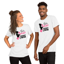 Load image into Gallery viewer, This Girl Fought And Won - Short-Sleeve Unisex T-Shirt
