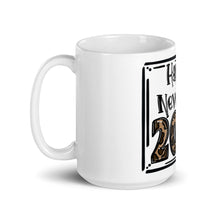 Load image into Gallery viewer, Happy New Year 2022 White glossy mug

