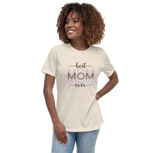 Load image into Gallery viewer, Best Mom Ever Women&#39;s Relaxed T-Shirt
